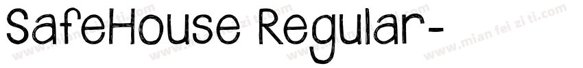 SafeHouse Regular字体转换